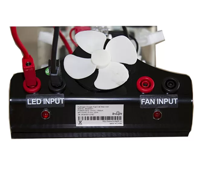 Aplicaciones del experimento de celda de combustible de hidrógeno de oxígeno BEM-5031A (Incluye fuente de luz de brazo largo)