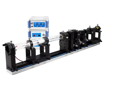 Aparato de experimento de principio láser