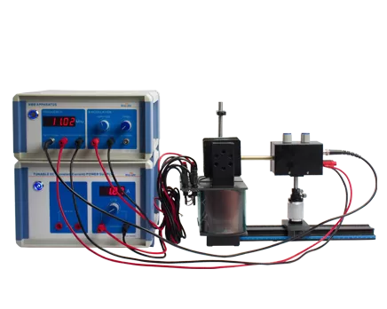 Aparato experimental de resonancia magnética nuclear (RMN)