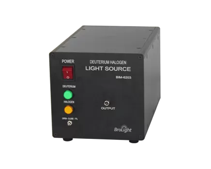 Fuente de luz de tungsteno deuterio