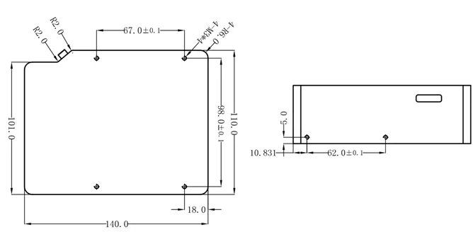 Mounting Hole Configuration